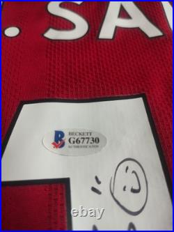 Mohamed Salah Signed Liverpool Shirt With Photo Proof