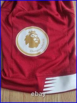 Mohamed Salah Signed Liverpool Shirt With Photo Proof