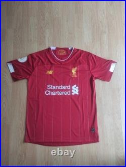 Mohamed Salah Signed Liverpool Shirt With Photo Proof