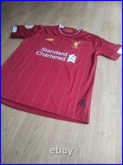 Mohamed Salah Signed Liverpool Shirt With Photo Proof