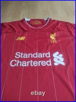 Mohamed Salah Signed Liverpool Shirt With Photo Proof