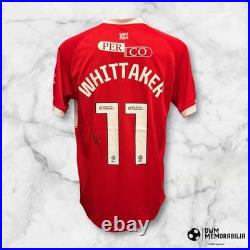Morgan Whittaker signed shirt, obtained in person