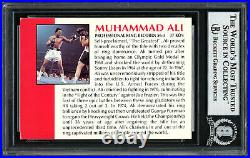 Muhammad Ali Authentic Autographed Signed 1991 All World Card Beckett 12516417