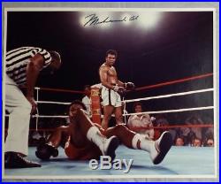 Muhammad Ali Signed 16x20 Cassius Clay JSA Full Letter Rope A Dope Foreman