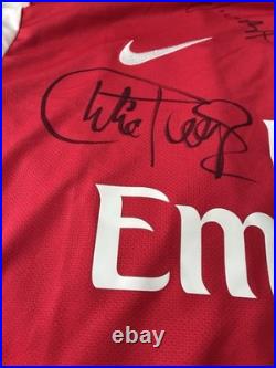 Multi Signed Arsenal Shirt