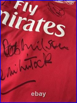 Multi Signed Arsenal Shirt