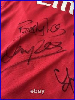 Multi Signed Arsenal Shirt Multi Signed Arsenal Shirt