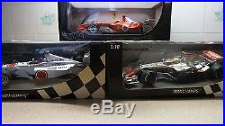 New f1 die cast cars 118 scale. 23 cars some signed + marlboro logo job lot