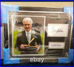 Newcastle United Personally Hand Signed Sir Bobby Robson Memorabilia. (RARE)