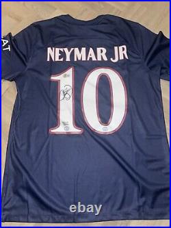 Neymar Jr. Paris Saint-Germain Autographed 2022-23 Champion League Font Jersey