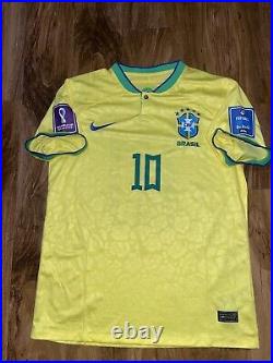 Neymar Signed Brazil Joke Shirt With Coa Included #10