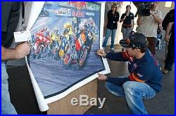 Nicky Hayden, HAND SIGNED Perfect Day by Nicholas Watts
