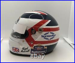 Nigel Mansell Signed 1994 Rothmans 1/2 Helmet