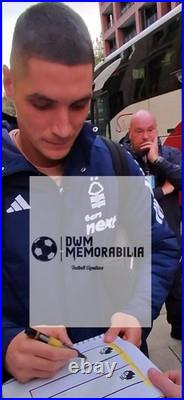 Nikola Milenkovic signed shirt, obtained in person