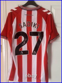Noah Sadiki Signed Sunderland Shirt With COA Premier League