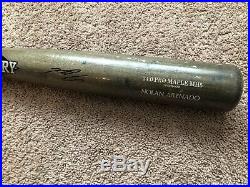 Nolan Arenado Game Used Autograph Signed Old Hickory Bat UNCRACKED