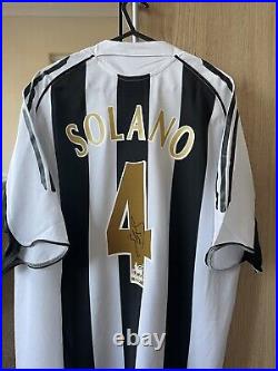 Nolberto Solano Signed Newcastle United Shirt Comes With COA