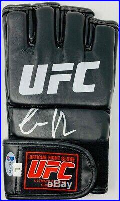 Notorious Conor McGregor Signed UFC Auto Glove Beckett BAS COA