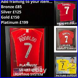 Noussair Mazraoui Manchester United Signed 24/25 Football Shirt COA