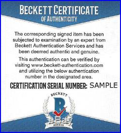 Oakland Raiders Bo Jackson Autographed Signed Black Jersey Beckett 125136
