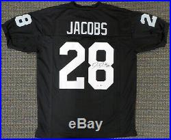 Oakland Raiders Josh Jacobs Autographed Signed Black Jersey Beckett 154871