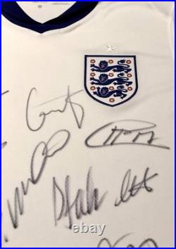 Official FA Issued (27/03/24) COA England Euro 2024 Squad Signed Shirt