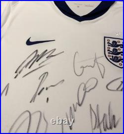 Official FA Issued (27/03/24) COA England Euro 2024 Squad Signed Shirt