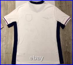 Official FA Issued (27/03/24) COA England Euro 2024 Squad Signed Shirt