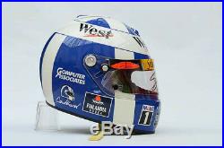 Official McLaren David Coulthard Signed F1 Formula 1 Arai Helmet full scale 11