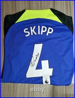Oliver SKIPP Hand Signed Spurs Shirt Autograph Authenticated by JSA