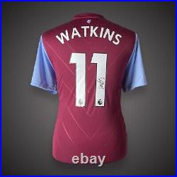 Ollie Watkins Aston Villa Hand Signed Football Shirt £199 With COA