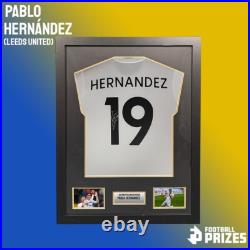 PRIVATE SIGNING Pablo Hernández Signed & Framed Tee (with COA)