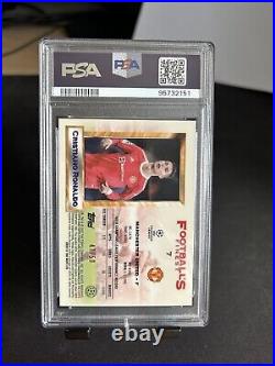 PSA 10 Cristiano Ronaldo Finest Flashbacks Gold Refractor /50