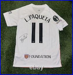 Paqueta Signed 22/23 European Shirt