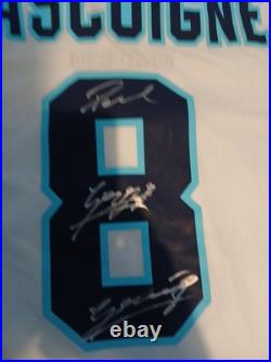 Paul Gascoigne Euro 96 Shirt Signed with COA