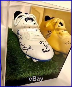 Paul Gascoigne GAZZA Signed 9 in a row Football Boot Ltd Edition + Certificate