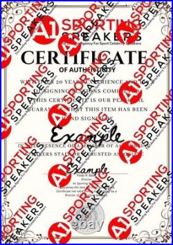 Paul Gascoigne Hand Signed And Framed Tottenham Hotspur Football Shirt £199