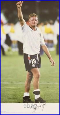 Paul Gascoigne Limited Edition Signed Picture 59cm X 42cm