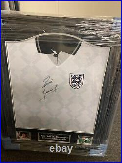 Paul Gascoigne Signed England Shirt Replica