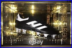 Paul Gascoigne Signed Football Boot Tottenham Hotspur Legend England Display COA