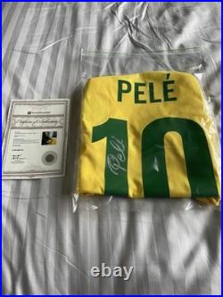 Pele Signed 1970 World Cup Shirt A1 Sporting Memorabilia COA