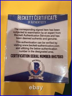 Pelé Signed Brazil National Team Soccer Jersey Original BAS COA