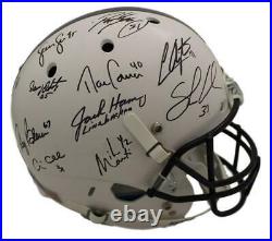 Penn State Nittany Lions Linebacker U Signed Replica Helmet 10 Sigs JSA 12721