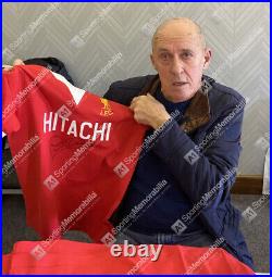 Phil Neal Signed Liverpool Shirt 1978 Gift Box Autograph Jersey