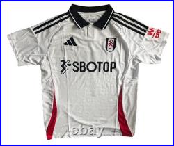 RAÚL JIMENEZ Hand Signed Fulham 24/25 Home Football Shirt EXACT PROOF & Coa