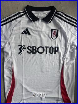 RAÚL JIMENEZ Hand Signed Fulham 24/25 Home Football Shirt EXACT PROOF & Coa