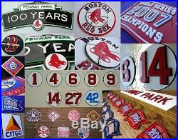 RED SOX 3D full set of 11 Retired number signs baseball FENWAY BOSTON Celtics