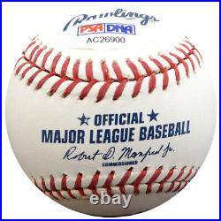 Randy Johnson Autographed Signed Mlb Baseball Mariners Hof 15 Psa/dna 86900
