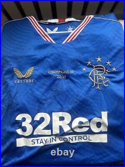 Rangers 55 signed shirt