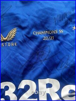 Rangers 55 signed shirt